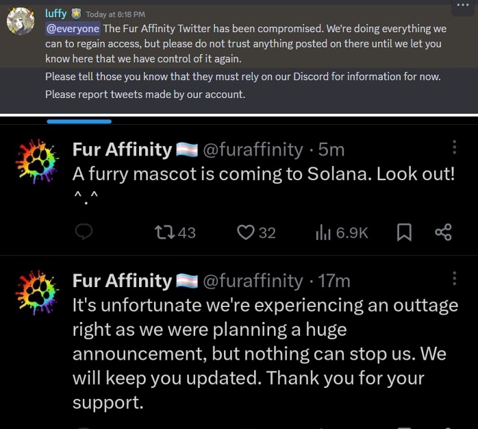 Fur Affinity website hacked